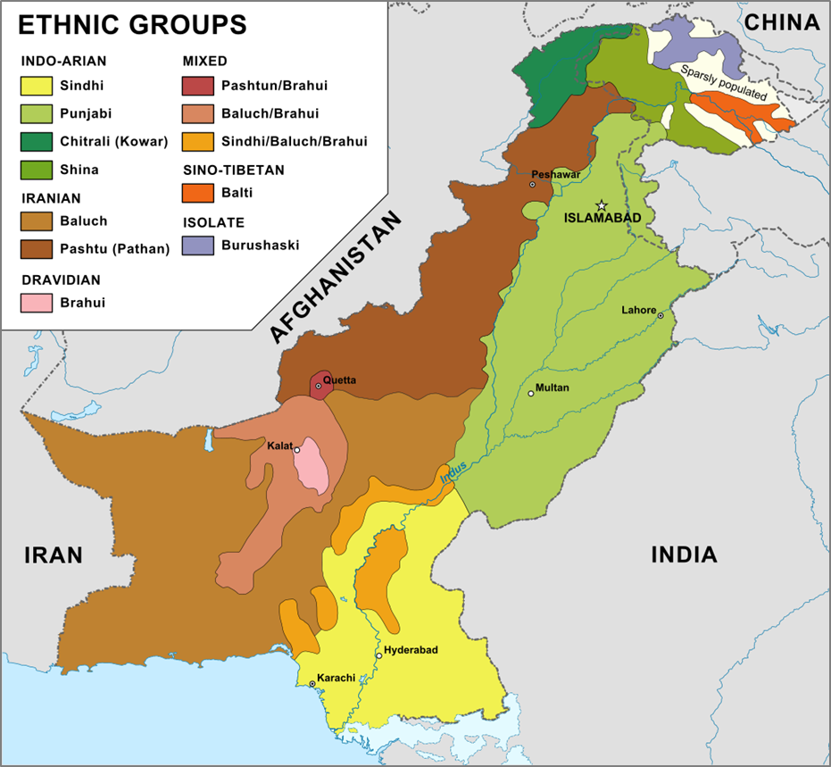 【巴基斯坦國家概覽系列】巴基斯坦人口和民族